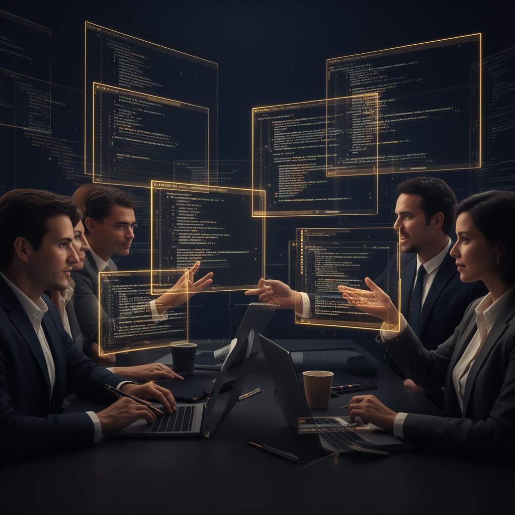 Vedanyaa team collaborating